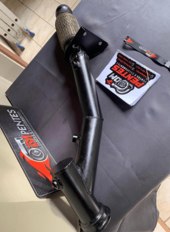 PENTE TURBINA E DOWNPIPE AMAROK BI TURBO - DM Pentes