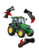 PENTE TURBINA + ELIMINADOR DE ABAFADOR JD 5078/5080 4CC - DM Pentes