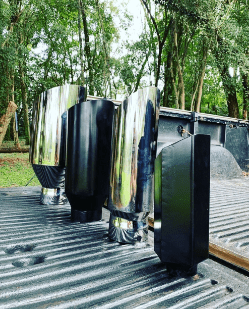 PONTEIRAS CAMIONETE AÇO CARBONO - DM Pentes