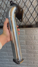 Downpipe Diretão Aço Inox L200 3.2 Ronco Bruto E Mais Potencia
