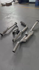 Kit Escapamento Full Inox S10 2.8 2022 A 2025 Downpipe + DPF + Difusor